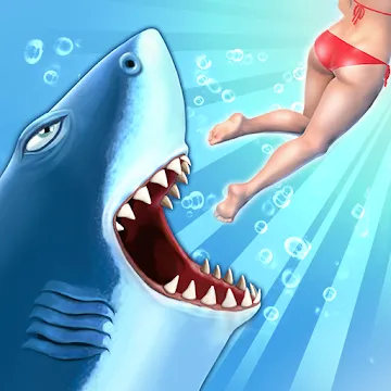 Hungry Shark Evolution: акула v13.9.2 MOD на Андроид