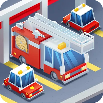 Idle FireFighter Tycoon-симулятор пожарный (Денег стает) v1.64.0 MOD