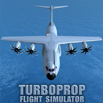 Turboprop Flight Simulator 3D (Доп возможности) v1.34.1 MOD